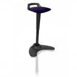 Spry Stool Black Frame Bespoke Colour Seat Tansy Purple KCUP1206