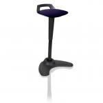 Spry Stool Black Frame Bespoke Colour Seat Tansy Purple KCUP1206