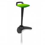 Spry Stool Black Frame Bespoke Colour Seat Myrrh Green KCUP1209