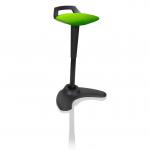 Spry Stool Black Frame Bespoke Colour Seat Lime KCUP1209