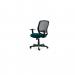 Mave Task Operator Chair Black Mesh With Arms Bespoke Colour Seat Teal KCUP1264