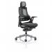 Zure Black Shell With Headrest Charcoal Mesh KCUP1281