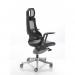 Zure Executive Chair Black Frame Charcoal Mesh With Headrest KCUP1281