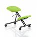 Kneeling Stool Black Frame Bespoke Colour Myrrh Green KCUP1291