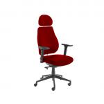 Chiro Plus Lite With Headrest Fully Upholstered Bergamot Cherry KCUP1339