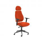 Chiro Plus Lite With Headrest Fully Upholstered Tabasco Red KCUP1341