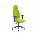 Chiro Plus Lite With Headrest Fully Upholstered Myrrh Green KCUP1342