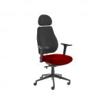 Chiro Plus Lite With Headrest Upholstered Seat Only Bergamot Cherry KCUP1347