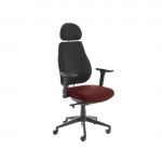 Chiro Plus Lite With Headrest Upholstered Seat Only Ginseng Chilli KCUP1348