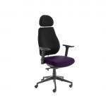 Chiro Plus Lite With Headrest Upholstered Seat Only Tansy Purple KCUP1354