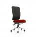 Chiro High Back Bespoke Colour Seat Ginseng Chilli No Arms KCUP1492