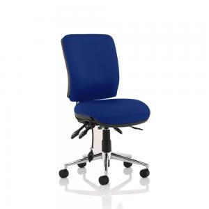 Photos - Computer Chair Medium Chiro  Back Bespoke Colour Stevia Blue No Arms KCUP1500 