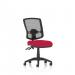 Eclipse Plus II Lever Task Operator Chair Mesh Back Deluxe With Bespoke Colour Seat in Bergamot Cherry KCUP1604