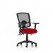 Eclipse Plus III Lever Task Operator Chair Deluxe Mesh Back With Bespoke Colour Seat In Bergamot Cherry With Height Adjustable Arms KCUP1669