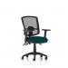 Eclipse Plus III Lever Task Operator Chair Deluxe Mesh Back With Height Adjustable Arms Bespoke Colour Seat Maringa Teal KCUP1673