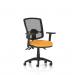 Eclipse Plus III Lever Task Operator Chair Deluxe Mesh Back With Height Adjustable Arms Bespoke Colour Seat Senna Yellow KCUP1677