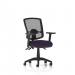 Eclipse Plus III Lever Task Operator Chair Deluxe Mesh Back With Bespoke Colour Seat In Tansy Purple With Height Adjustable Arms KCUP1681
