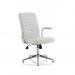 Ezra Executive With Glides White Leather KCUP1695