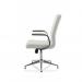 Ezra Executive With Glides White Leather KCUP1695