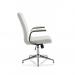 Ezra Executive With Glides White Leather KCUP1695