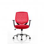 Dura With Arms Red Back Bespoke Colour Seat Bergamot Cherry KCUP1696