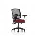 Eclipse Plus III Lever Task Operator Chair Deluxe Mesh Back With Bespoke Colour Seat In Ginseng Chilli with Height Adjustable and Folding Arms KCUP1781