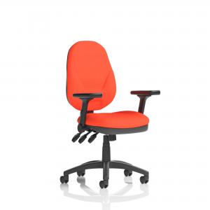 Photos - Computer Chair Eclipse Plus XL Lever Task Operator Chair Bespoke Colour Tabasco 