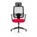 Ergo Twist Mesh Back With Height Adjustable Arms With Headrest Bespoke Colour Seat Bergamot Cherry KCUP1884