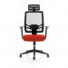 Ergo Twist Mesh Back With Height Adjustable Arms With Headrest Bespoke Colour Seat Tabasco Orange KCUP1887