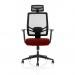 Ergo Twist Mesh Back With Height Adjustable Arms With Headrest Bespoke Colour Seat Ginseng Chilli KCUP1889