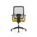 Ergo Twist Mesh Back With Height Adjustable Arms Bespoke Colour Seat Senna Yellow KCUP1896