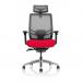 Ergo Click Mesh Back With Headrest Bespoke Colour Seat Bergamot Cherry KCUP1928