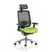 Ergo Click Mesh Back With Headrest Bespoke Colour Seat Myrrh Green KCUP1929