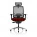 Ergo Click Mesh Back With Headrest Bespoke Colour Seat Ginseng Chilli KCUP1933