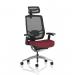 Ergo Click Mesh Back With Headrest Bespoke Colour Seat Ginseng Chilli KCUP1933