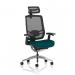 Ergo Click Mesh Back With Headrest Bespoke Colour Seat Maringa Teal KCUP1934