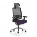Ergo Click Mesh Back With Headrest Bespoke Colour Seat Tansy Purple KCUP1935