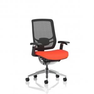 Ergo Click Mesh Back Bespoke Colour Seat Tabasco Orange KCUP1939