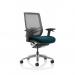 Ergo Click Mesh Back Bespoke Colour Seat Maringa Teal KCUP1942