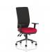 Chiro High Back With Height Adjustable And Folding Arms Bespoke Colour Seat Bergamot Cherry KCUP1960