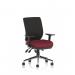 Chiro Medium Back With Height Adjustable And Folding Arms Bespoke Colour Seat Ginseng Chilli KCUP1977