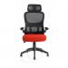 Iris Task Operator Black Mesh Back Bespoke Colour Seat Tabasco Orange KCUP2035