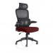 Iris Task Operator Black Mesh Back Bespoke Colour Seat Ginseng Chilli KCUP2037