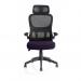 Iris Task Operator Black Mesh Back Bespoke Colour Seat Tansy Purple KCUP2039