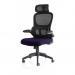 Iris Task Operator Black Mesh Back Bespoke Colour Seat Tansy Purple KCUP2039