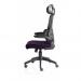 Iris Task Operator Black Mesh Back Bespoke Colour Seat Tansy Purple KCUP2039