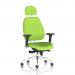Chiro Plus With Headrest Bespoke Colour Back And Seat Myrrh Green KCUP2050