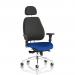 Chiro Plus With Headrest Bespoke Colour Seat Stevia Blue KCUP2059