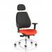 Chiro Plus With Headrest Bespoke Colour Seat Tabasco Orange KCUP2060