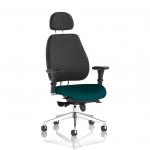 Chiro Plus With Headrest Bespoke Colour Seat Maringa Teal KCUP2063